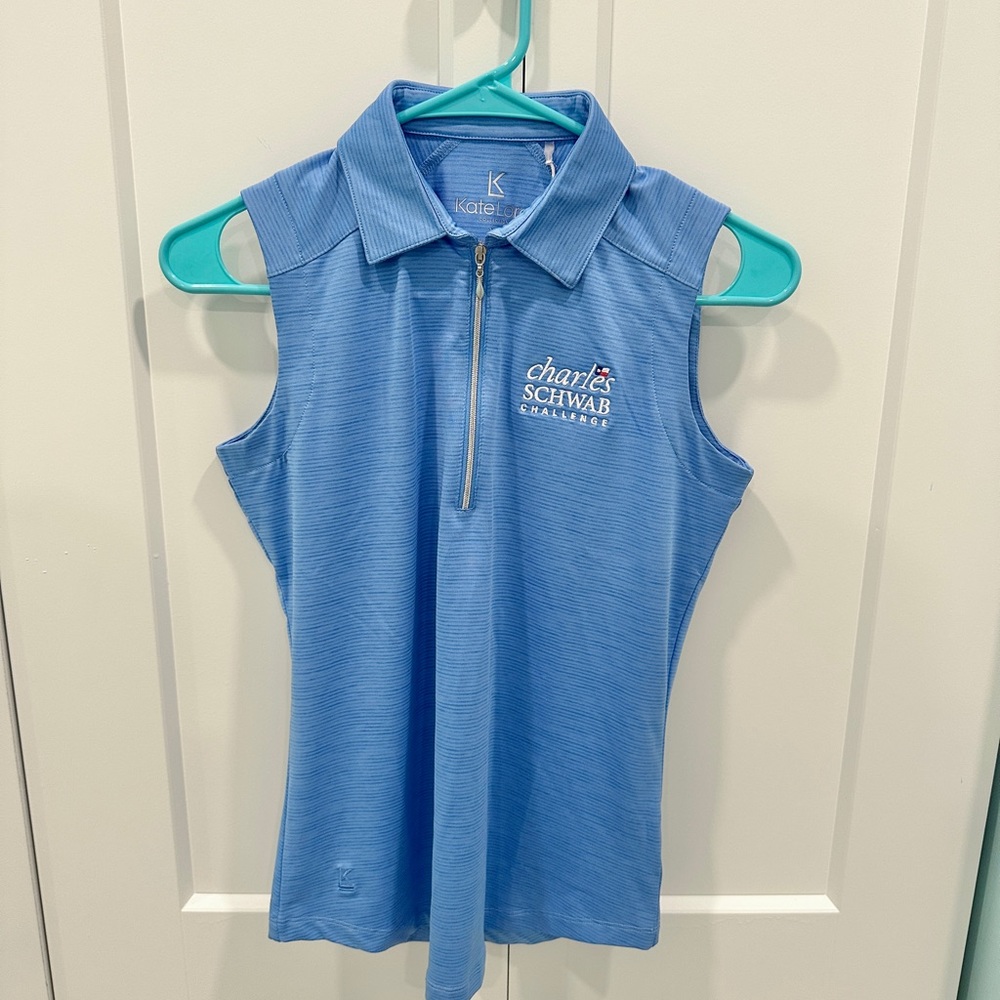 Kate Lord Women’s Sleeveless Polo - Charles Schwab Challenge